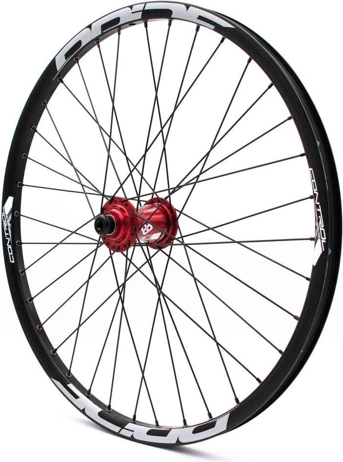 Paire de Roues Alu Cruiser Pride Control V1 V-Brake Red