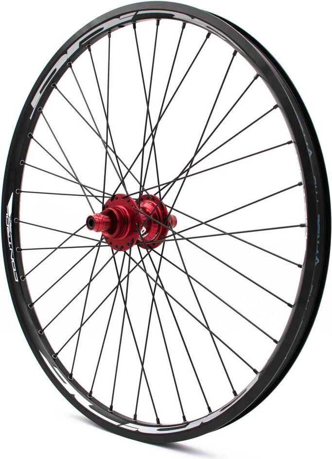Paire de Roues Alu Cruiser Pride Control V1 V-Brake Red