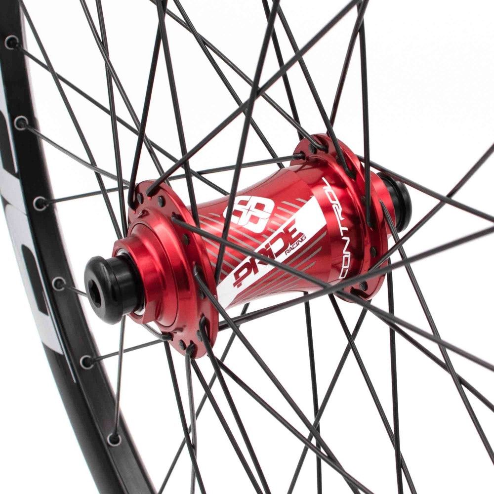 Paire de Roues Alu Cruiser Pride Control V1 V-Brake Red