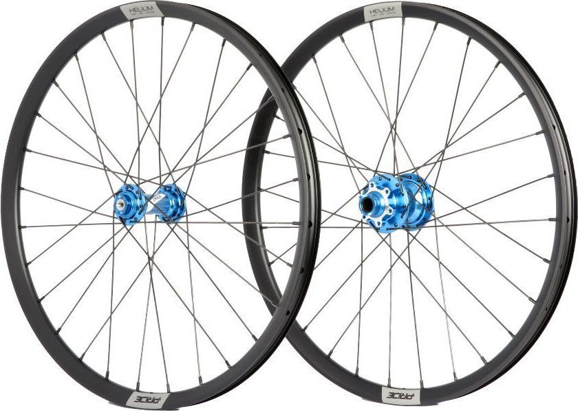 Paire de Roues Alu Expert Pride Helium Control V2 10/15mm Bleu