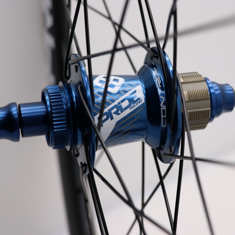 Paire de Roues Carbone Expert Pride Gravity Control Bleu