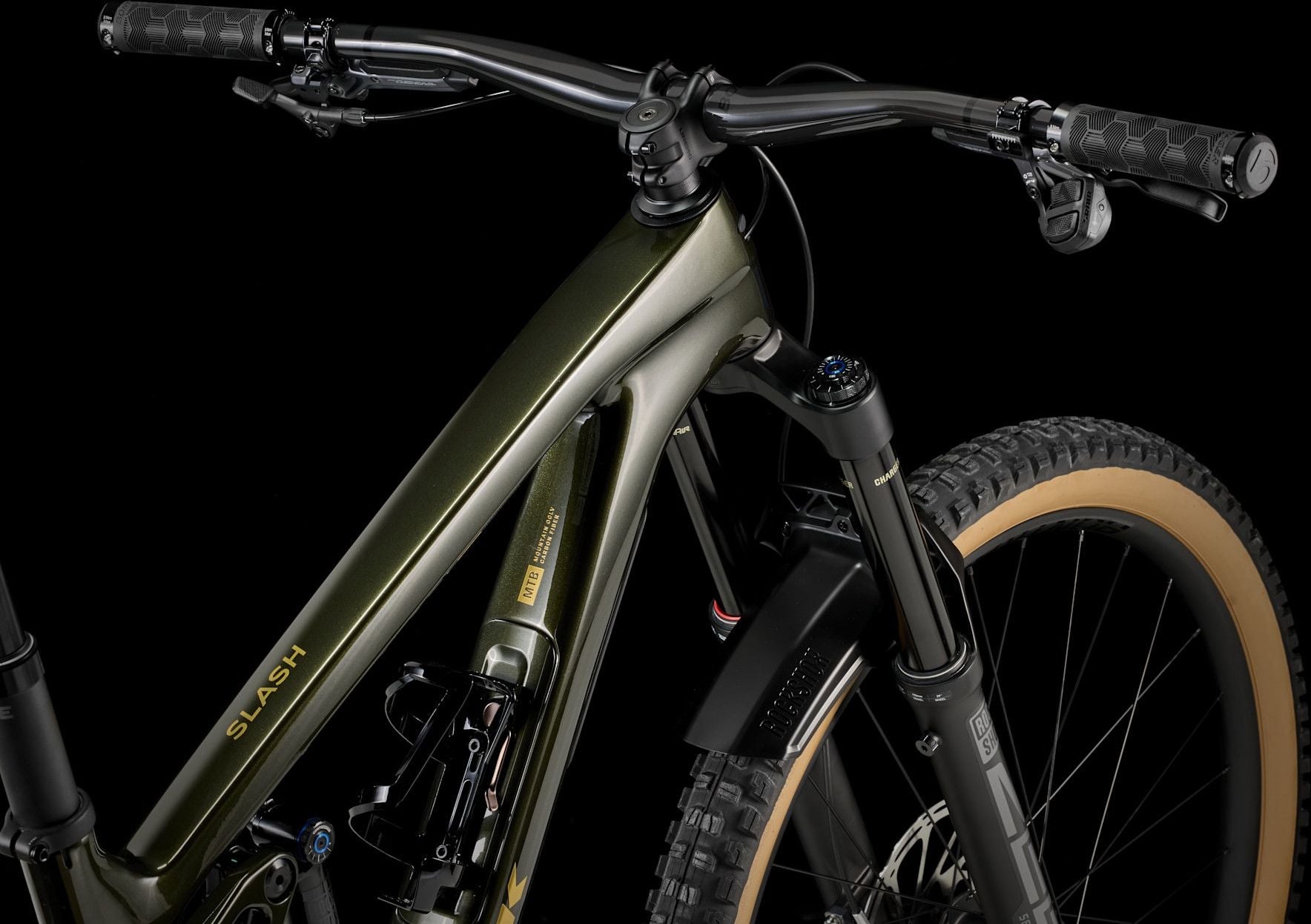 VTT Tout Suspendu Trek Slash 9.8 Sram 12V 29/27.5'' Vert