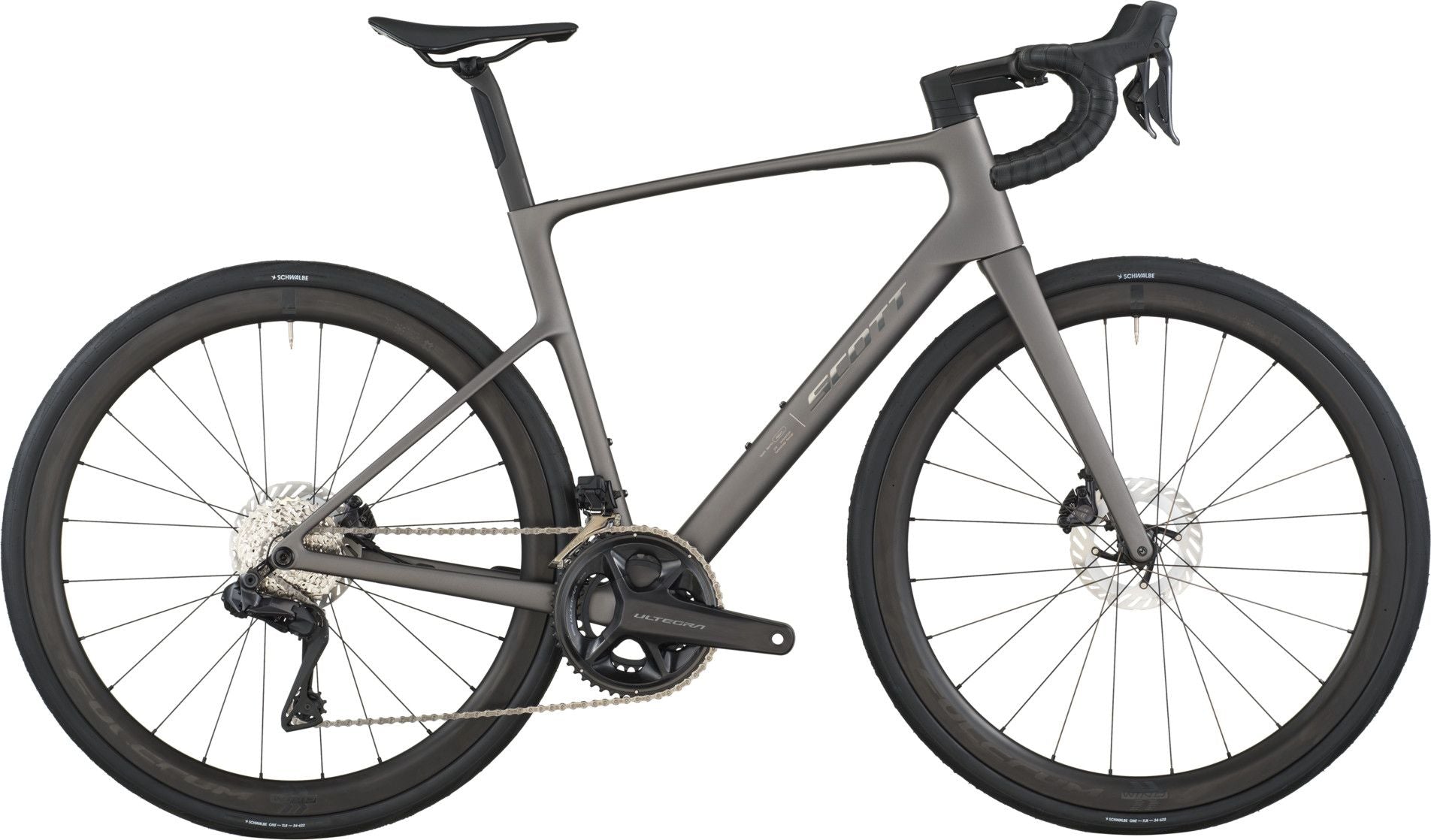 Vélo de Route Scott Addict 20 Shimano Ultegra Di2 12V 700 mm Gris