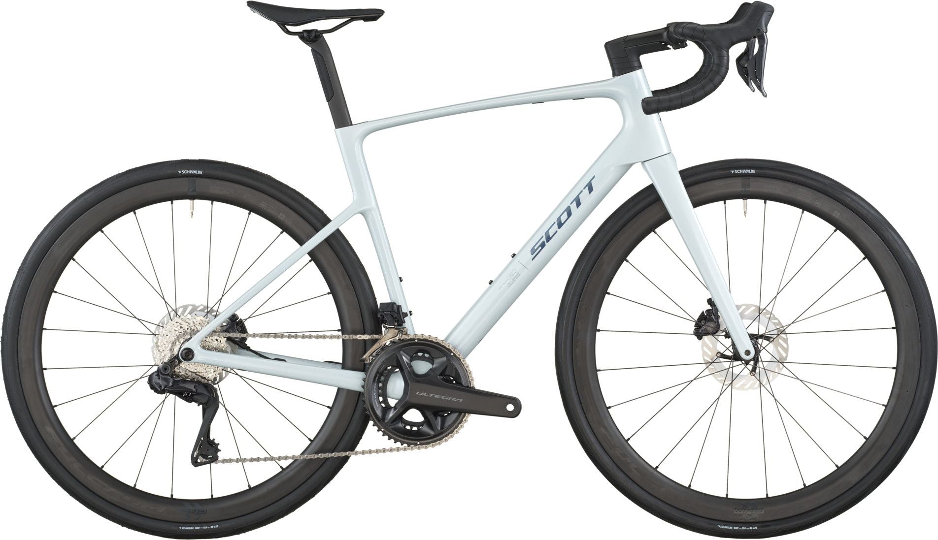 Vélo de Route Scott Addict 20 Shimano Ultegra Di2 12V 700 mm Blanc