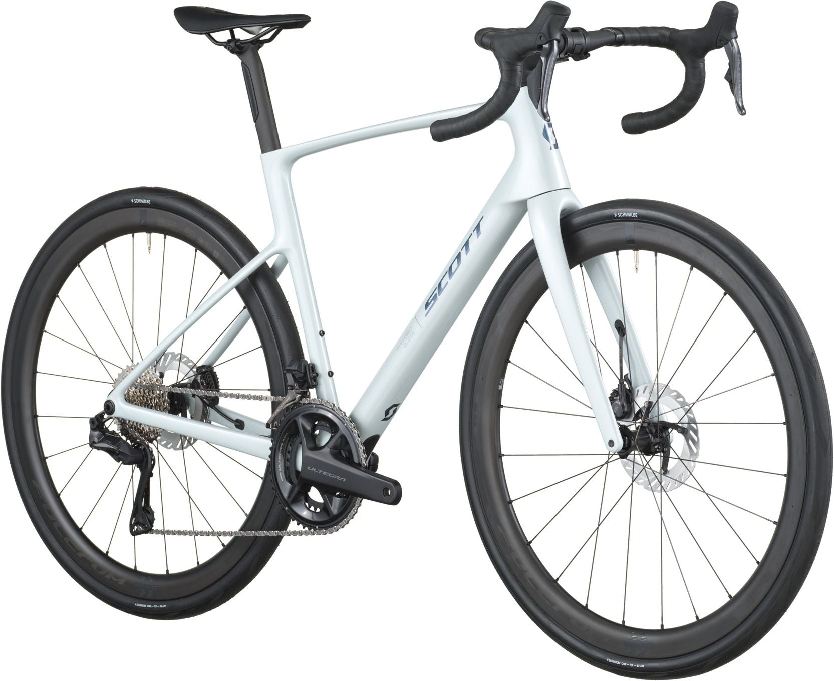 Vélo de Route Scott Addict 20 Shimano Ultegra Di2 12V 700 mm Blanc
