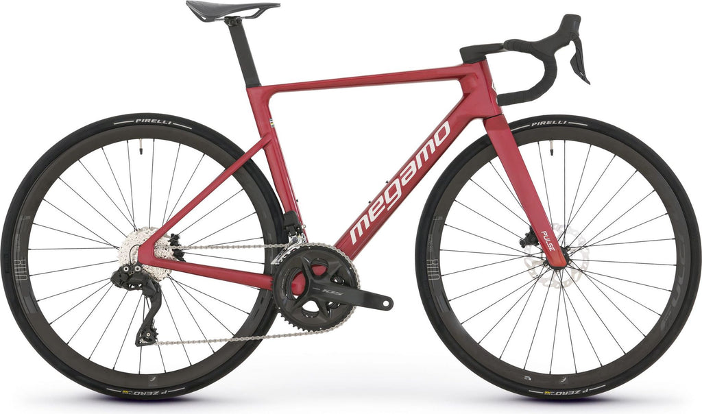 Vélo de Route Megamo Pulse 15 Shimano 105 Di2 12V 700 mm Rouge 2026