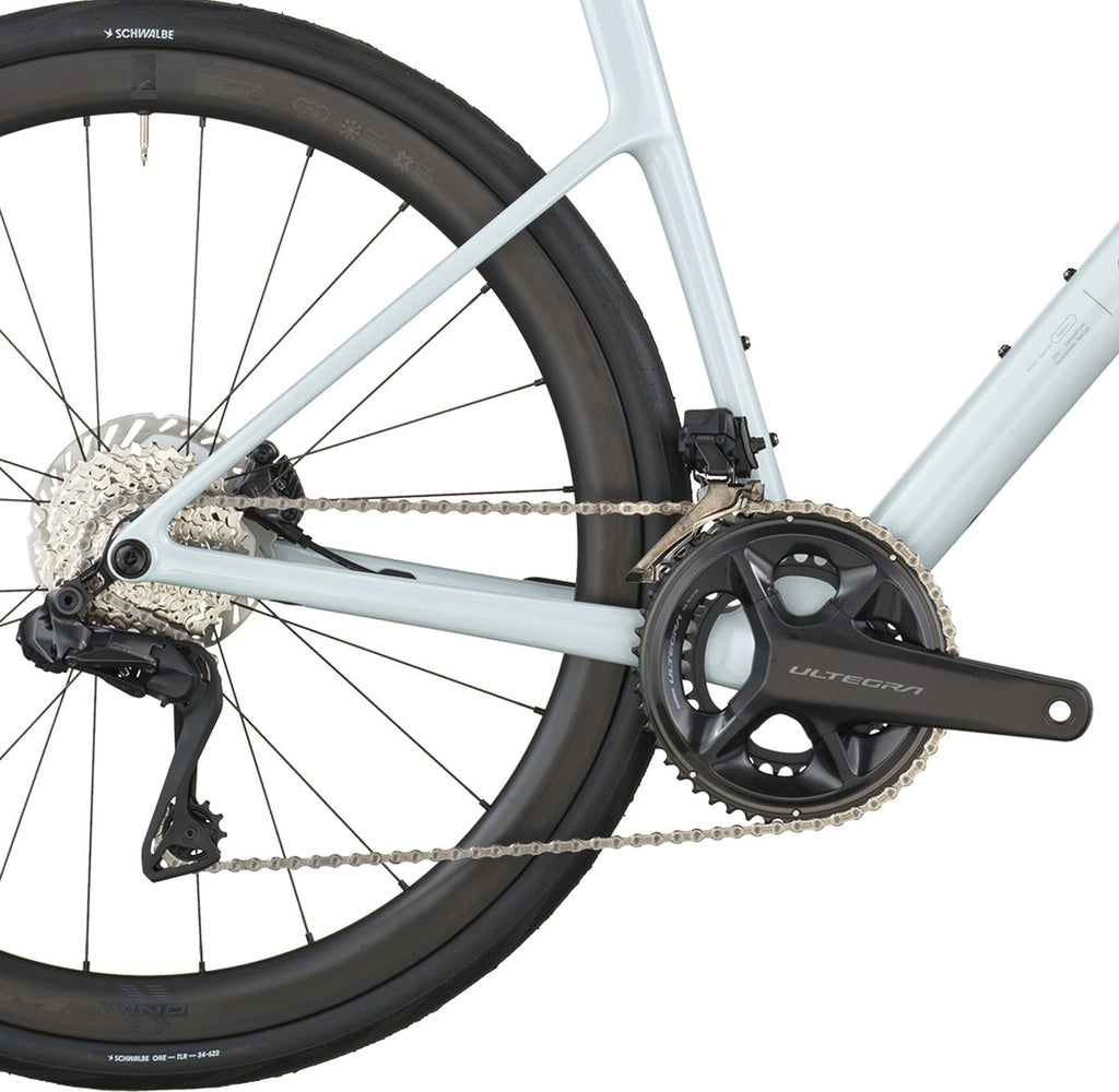 Vélo de Route Scott Addict 20 Shimano Ultegra Di2 12V 700 mm Blanc