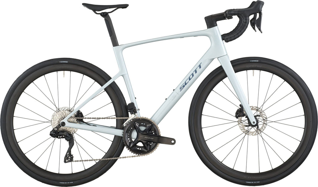 Vélo de Route Scott Addict 30 Shimano 105 Di2 12V 700 mm Blanc