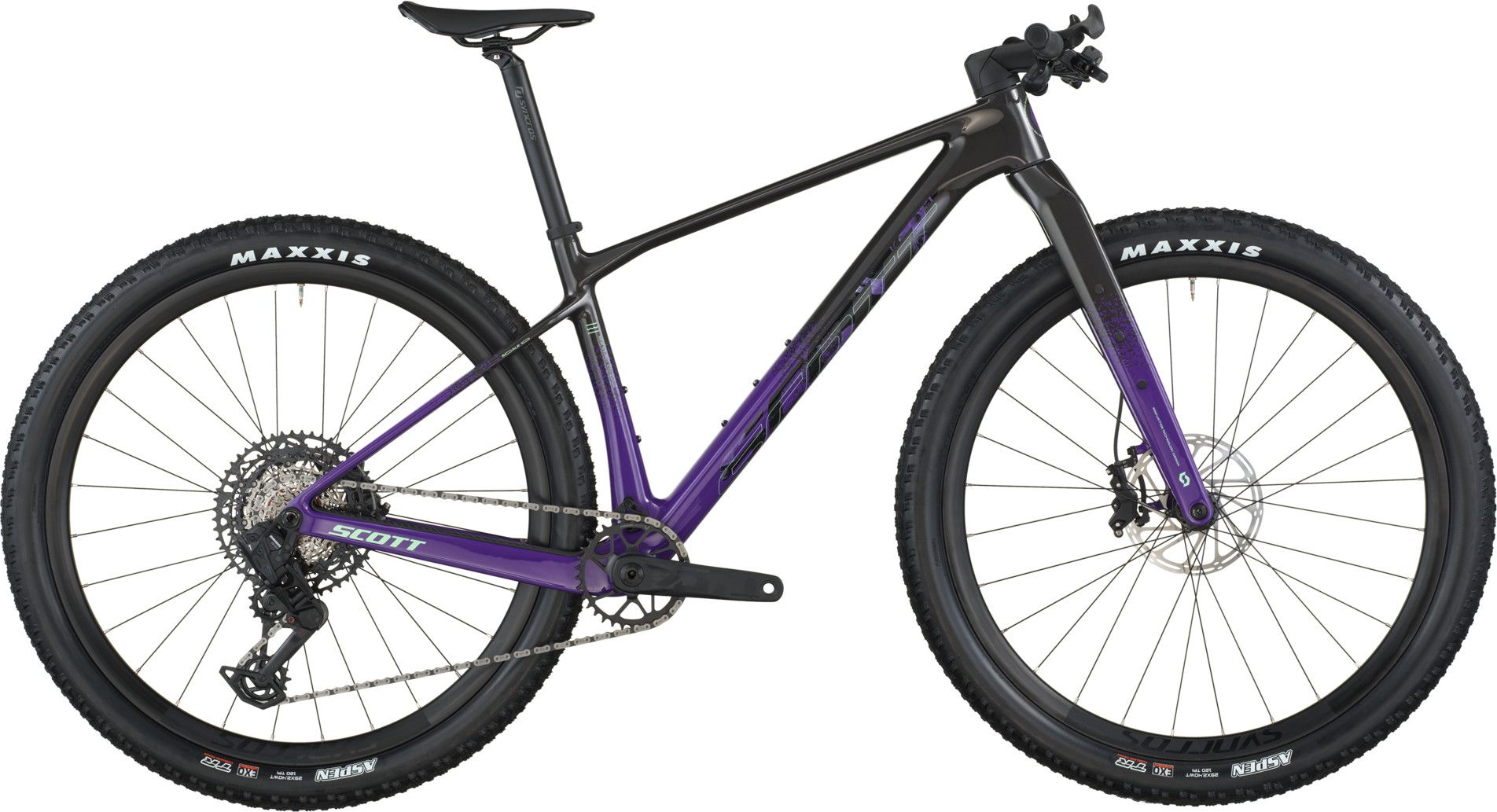 VTT de Voyage Scott Scale Gravel 10 S1000 Sram 12V 29'' Noir/Violet