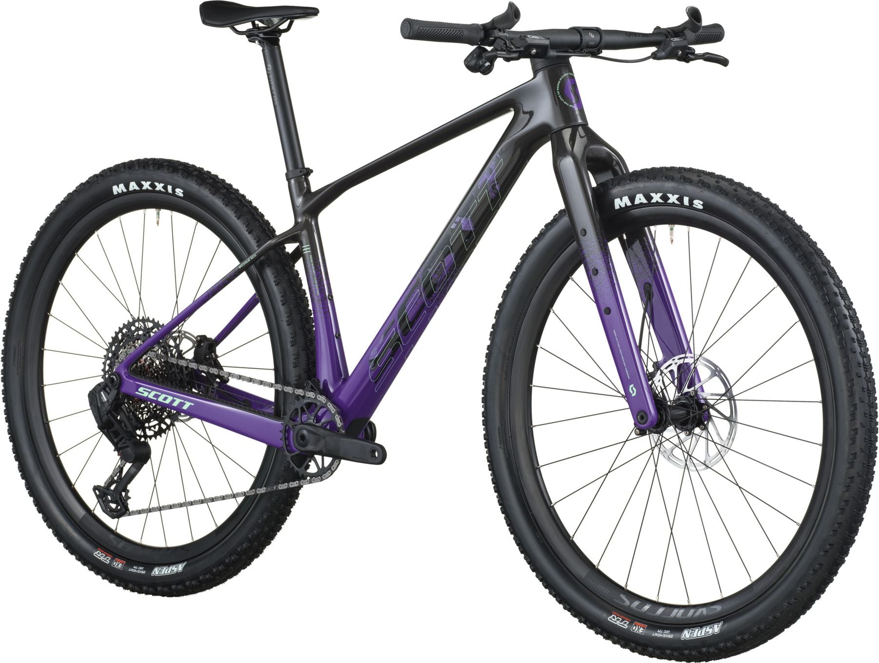 VTT de Voyage Scott Scale Gravel 10 S1000 Sram 12V 29'' Noir/Violet