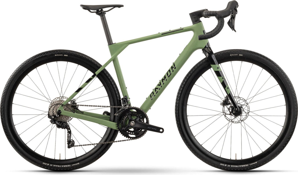 Vélo de Gravel Raymon Soreno Shimano GRX 10V 700 mm Vert 2026