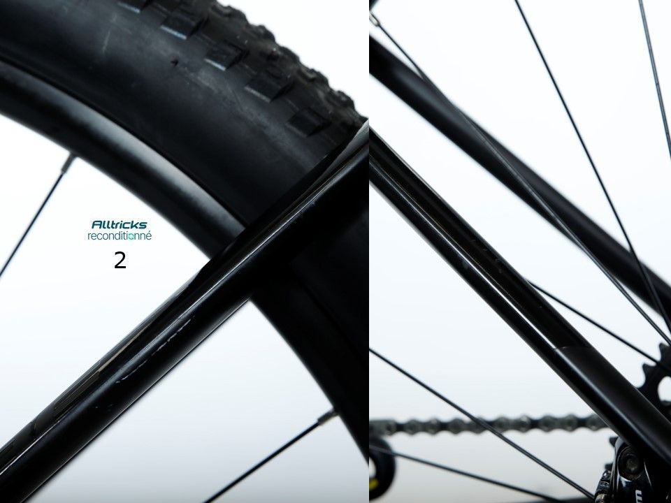VTT Semi Rigide Cube Reaction C62 Sram X01 12V Noir 2019 T.M 168/178cm - Produit Reconditionné