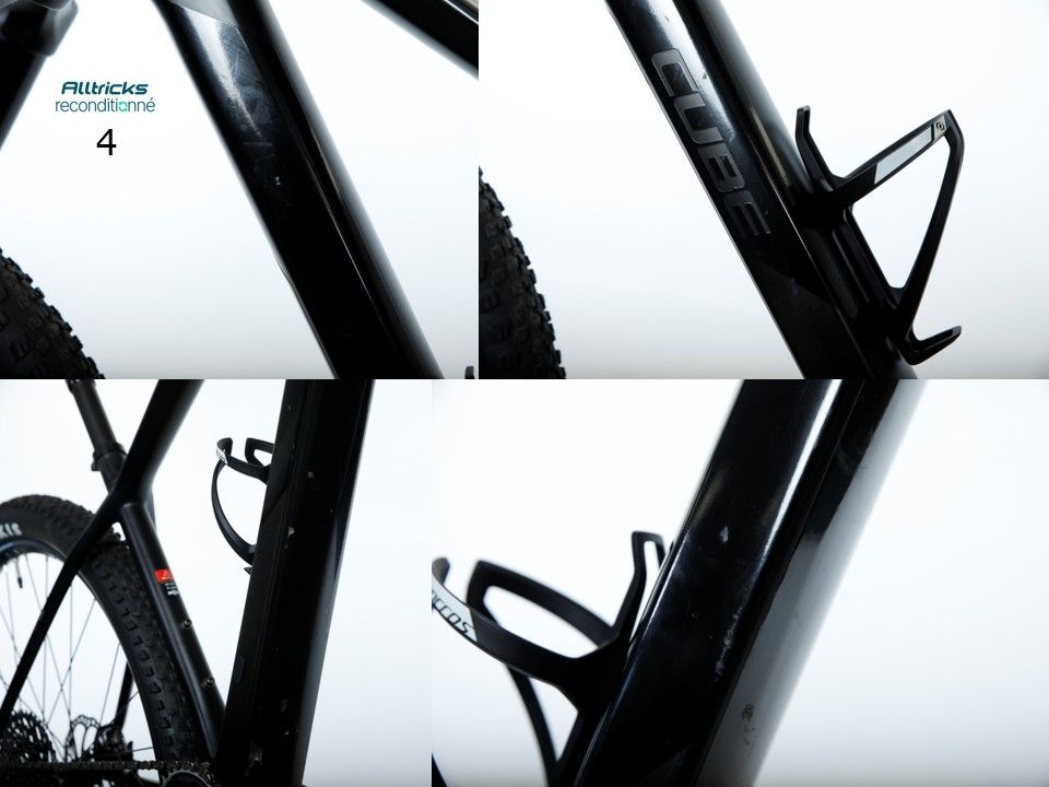 VTT Semi Rigide Cube Reaction C62 Sram X01 12V Noir 2019 T.M 168/178cm - Produit Reconditionné