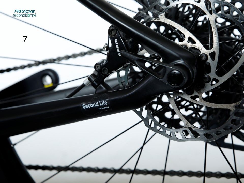 VTT Semi Rigide Cube Reaction C62 Sram X01 12V Noir 2019 T.M 168/178cm - Produit Reconditionné