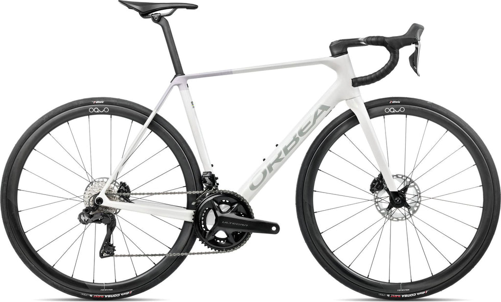 Vélo de Route Orbea Orca M20iTEAM Shimano Ultegra Di2 12V 700 mm Blanc Iris Violet Lilac 2026