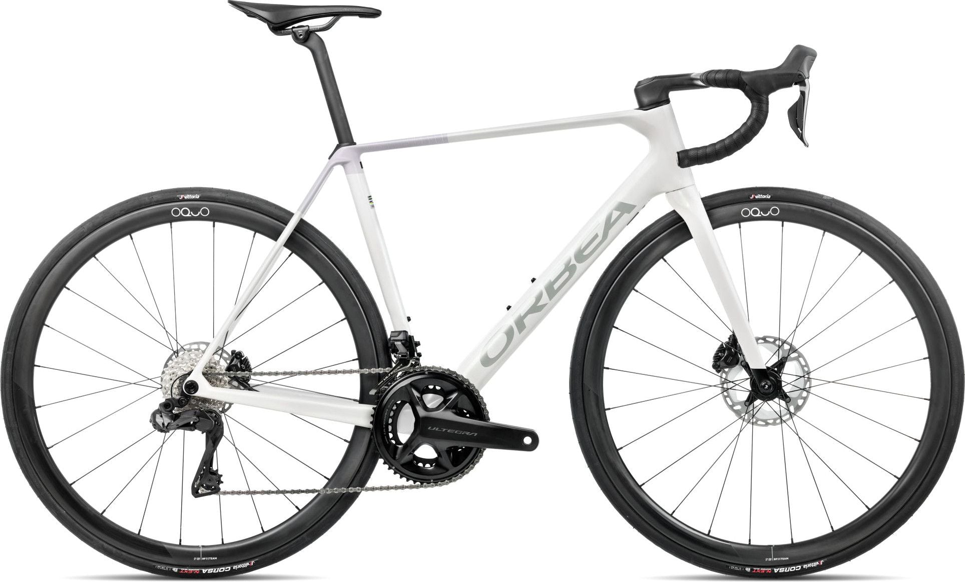 Vélo de Route Orbea Orca M20iTEAM Shimano Ultegra Di2 12V 700 mm Blanc Iris Violet Lilac 2026