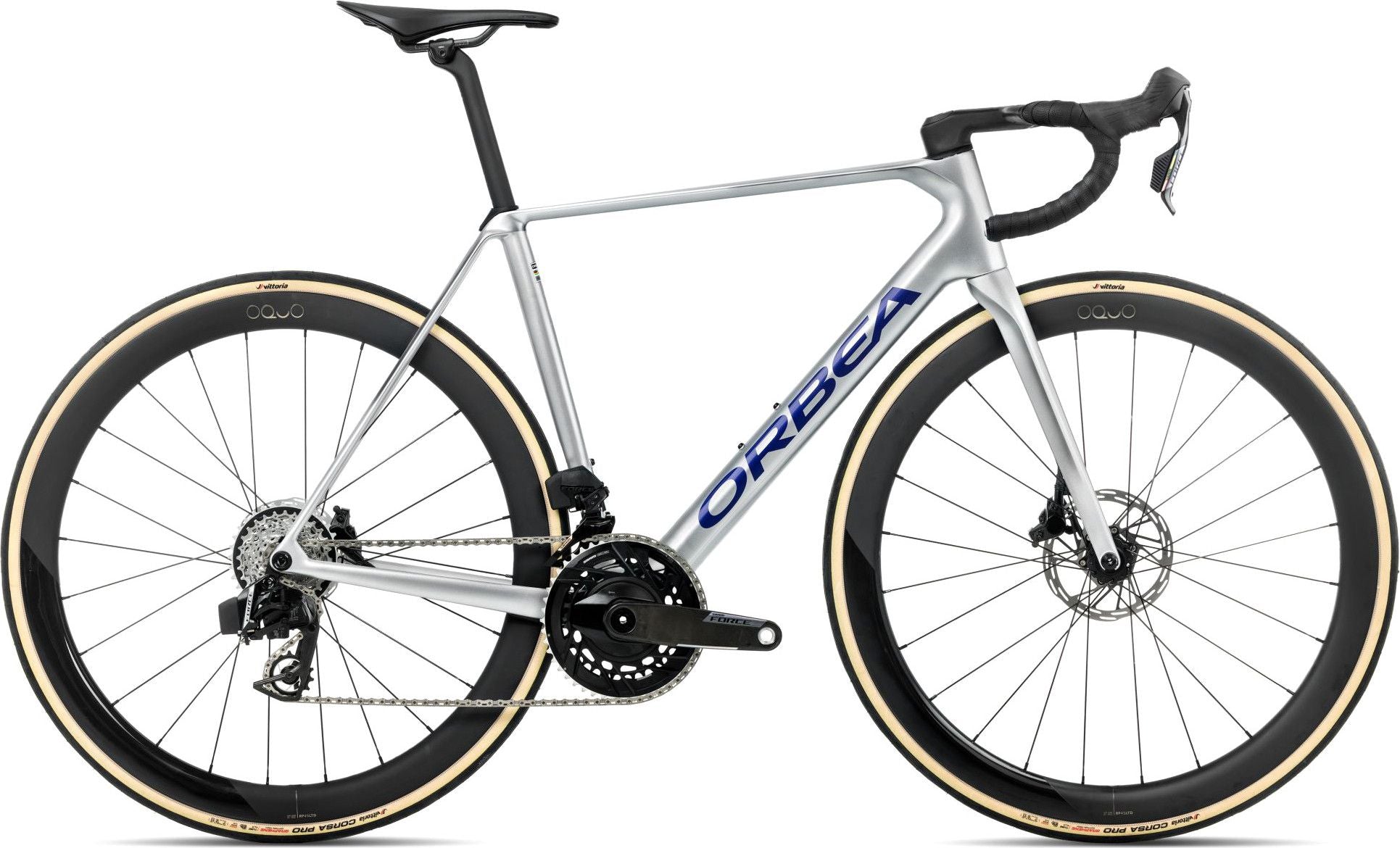 Vélo de Route Orbea Orca M21eLTD PWR Sram Force AXS 12V 700 mm Argent Spark 2026