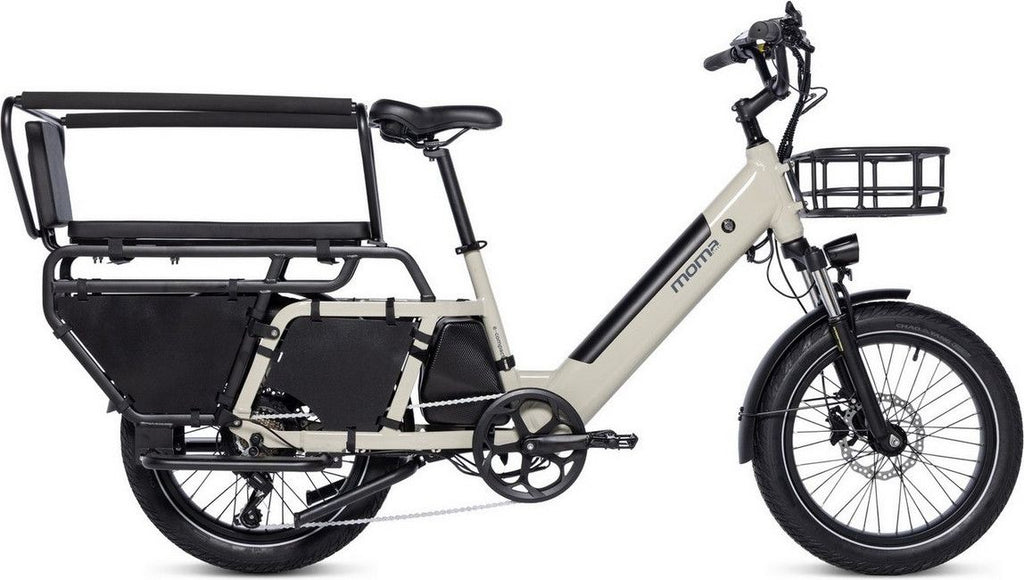 Cargobike Electrique Compactail, SHIMANO 7v, jusqu'a 100 km, Baterrie 48V15Ah
