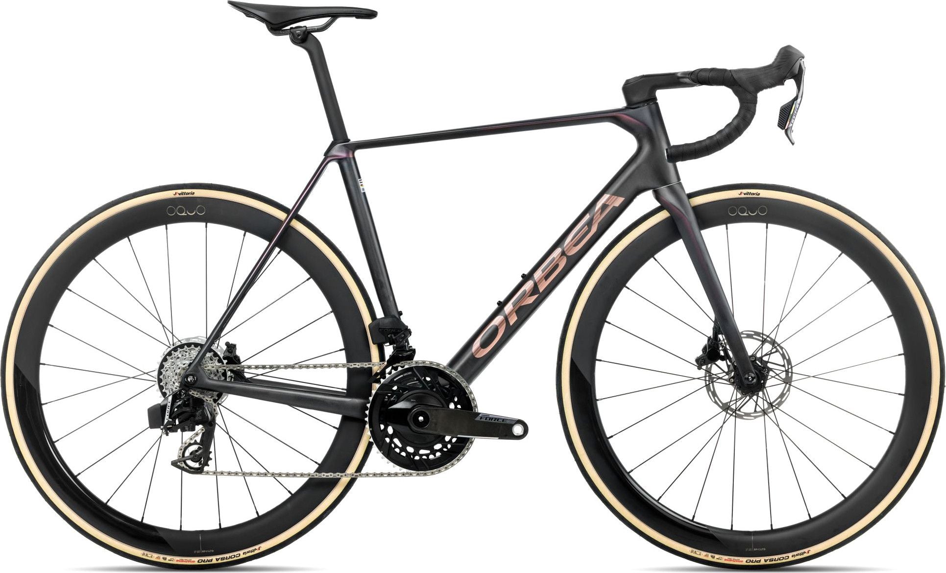 Vélo de Route Orbea Orca M21eLTD PWR Sram Force AXS 12V 700 mm Noir Diamond Carbon View 2026