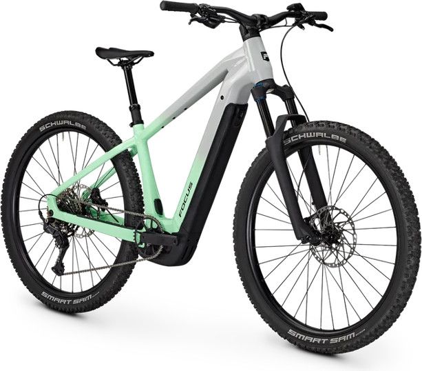 VTT Électrique Semi-Rigide Focus Jarifa² 6.8 9V 600Wh Bosch 120 Nm 29'' Gris/Vert 2026