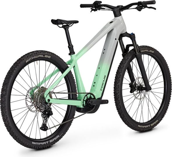 VTT Électrique Semi-Rigide Focus Jarifa² 6.8 9V 600Wh Bosch 120 Nm 29'' Gris/Vert 2026