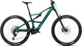 VTT Électrique Tout-Suspendu Orbea Rise LT H20 12V 630 Wh Shimano 85 Nm 29'' Vert Escape Splash Ice 2026