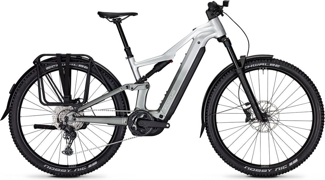 VTT Électrique Tout-Suspendu Focus Thron² 6.7 EQP 10V 800Wh Bosch 120 Nm 29'' Argent 2025