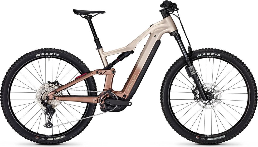 VTT Électrique Tout-Suspendu Focus Thron² 6.8 ABS 12V 800Wh Bosch 120 Nm 29'' Bronze 2025
