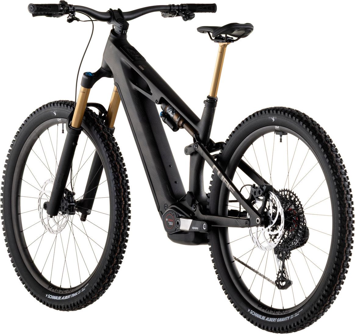 VTT Électrique Tout-Suspendu Cube Stereo Hybrid One44 HPC SLT 800 12V 800 Wh Bosch 120 Nm 29'' Gris Noir Carbon Grid 2026
