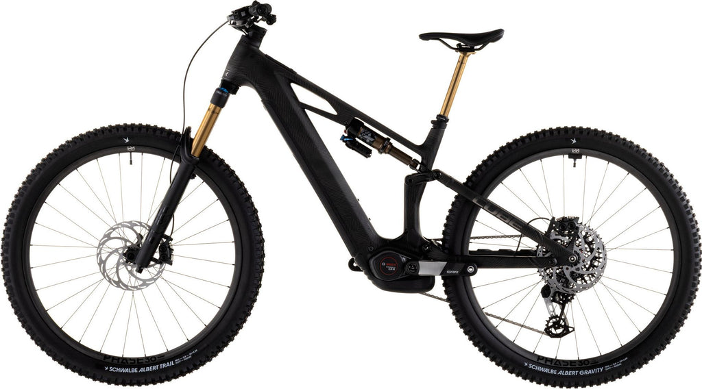 VTT Électrique Tout-Suspendu Cube Stereo Hybrid One44 HPC SLT 800 Sram XX Eagle AXS 12V 800 Wh 27.5'' Gris Noir Carbon Grid 2026