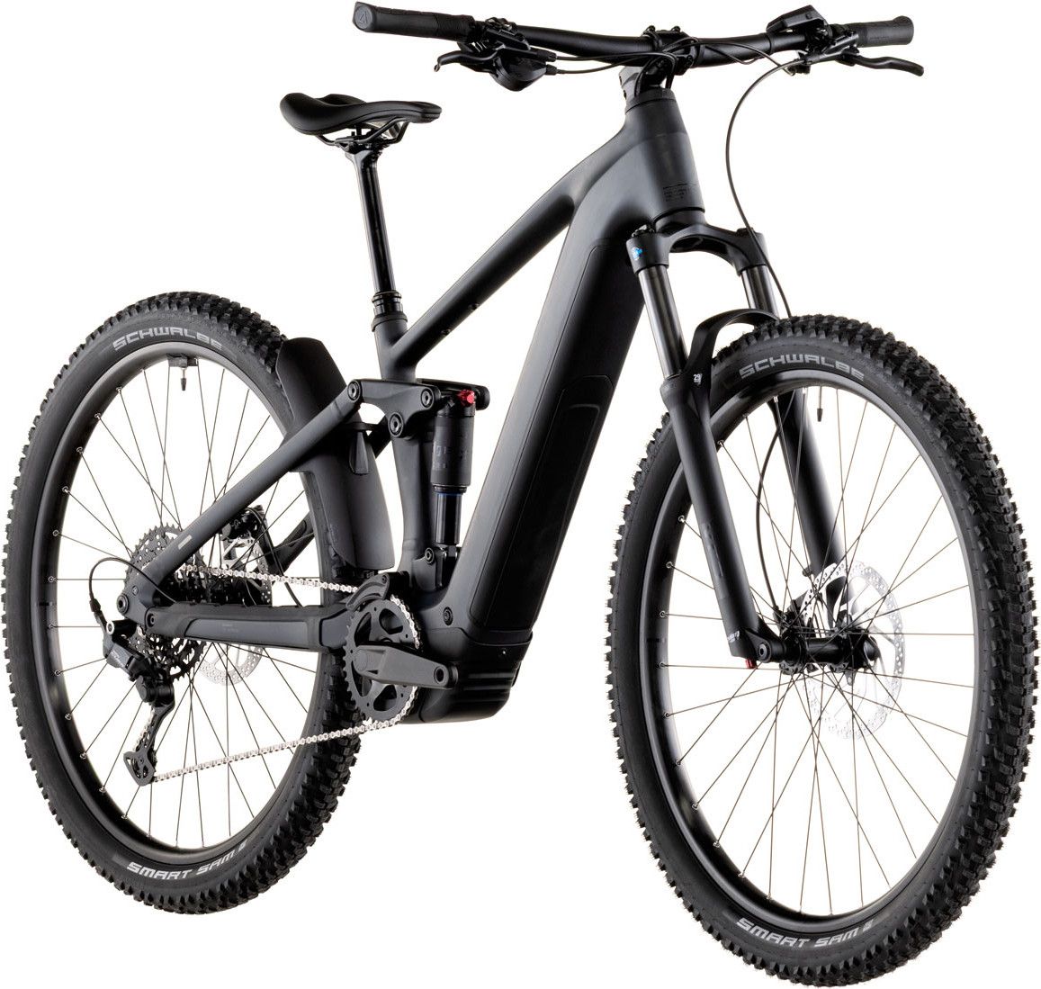 VTT Électrique Tout-Suspendu Cube Stereo Hybrid One22 Pro 600 10V 600 Wh Bosch 120 Nm 29'' Noir Bleu Night 2026