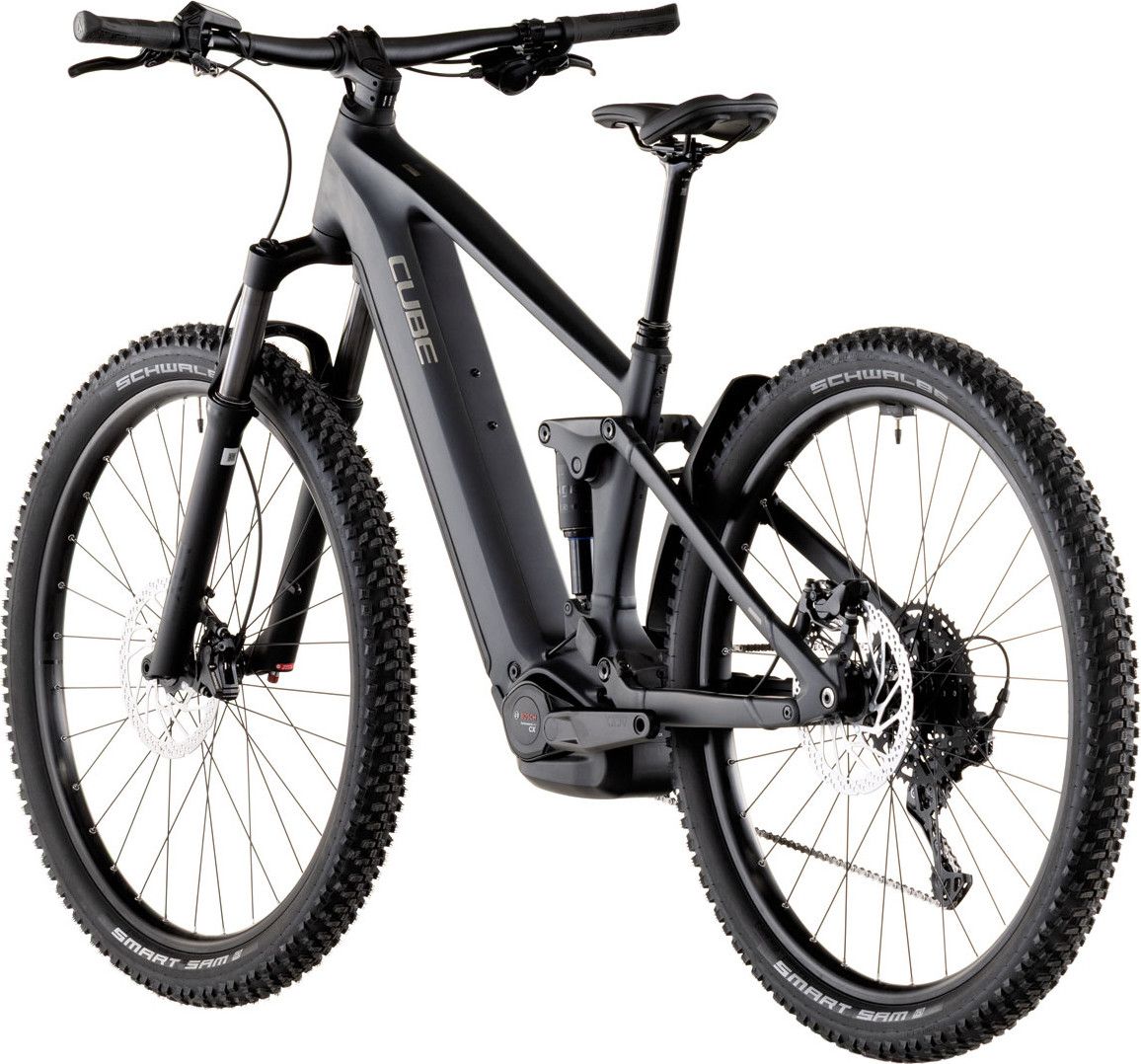 VTT Électrique Tout-Suspendu Cube Stereo Hybrid One22 Pro 600 10V 600 Wh Bosch 120 Nm 29'' Noir Bleu Night 2026