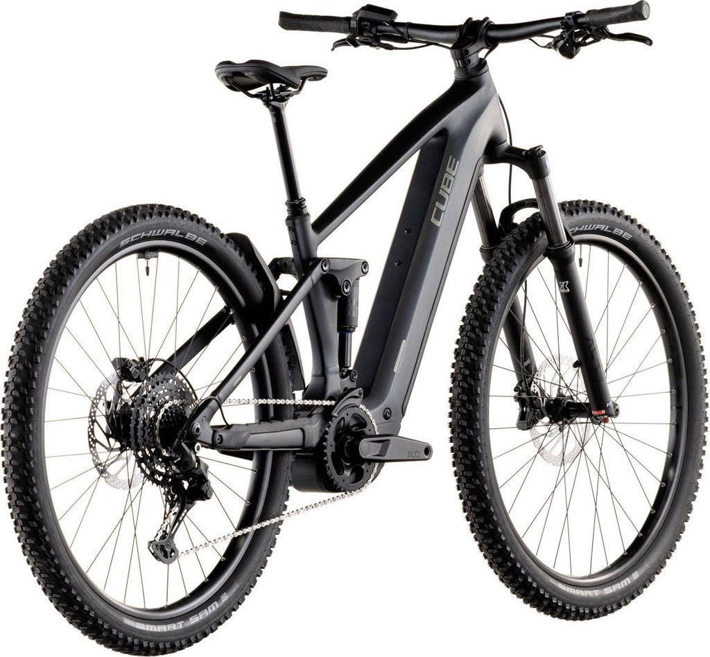 VTT Électrique Tout-Suspendu Cube Stereo Hybrid One22 Pro 600 10V 600 Wh Bosch 120 Nm 29'' Noir Bleu Night 2026