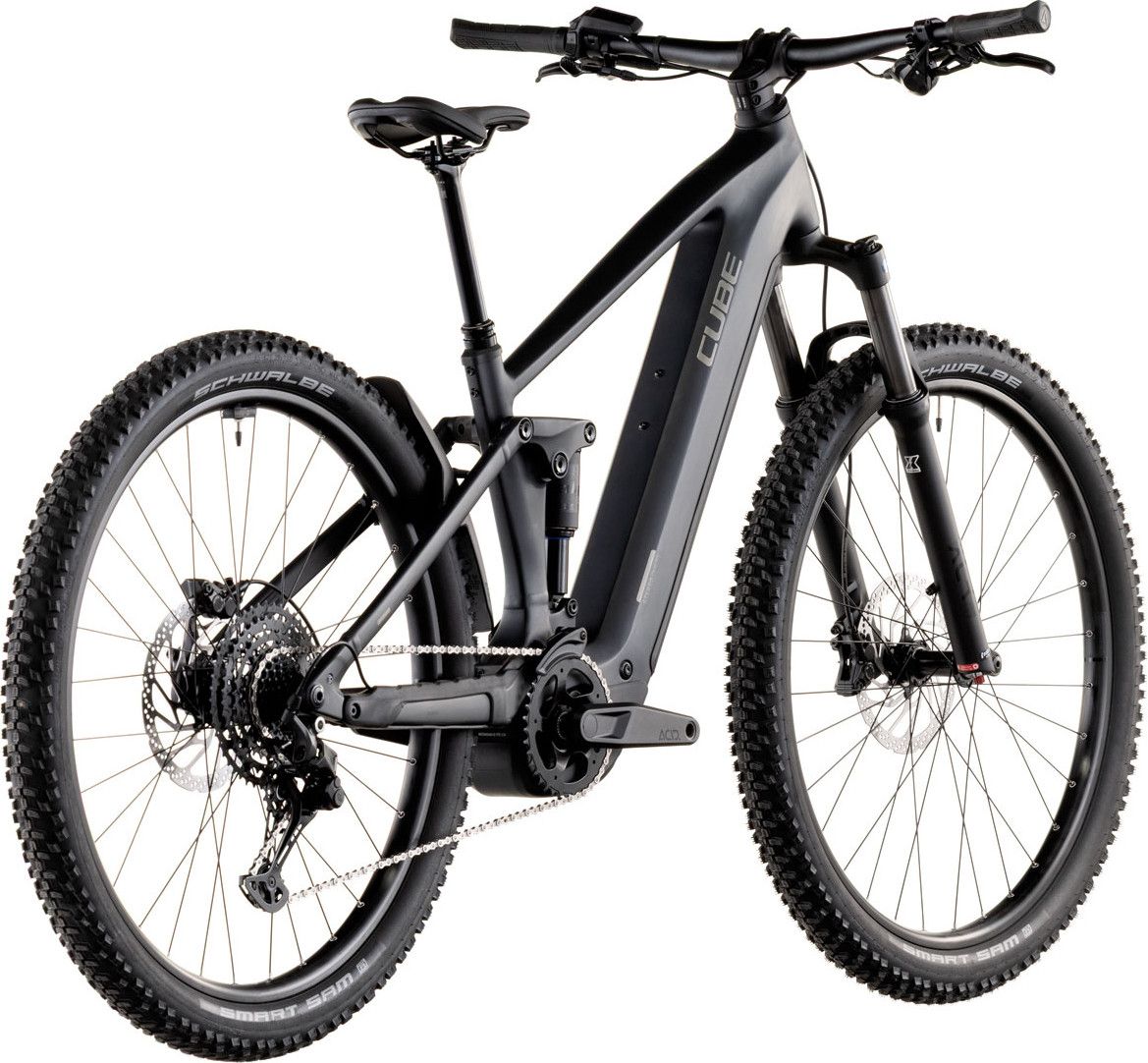 VTT Électrique Tout-Suspendu Cube Stereo Hybrid One22 Pro 600 10V 600 Wh Bosch 120 Nm 29'' Noir Bleu Night 2026