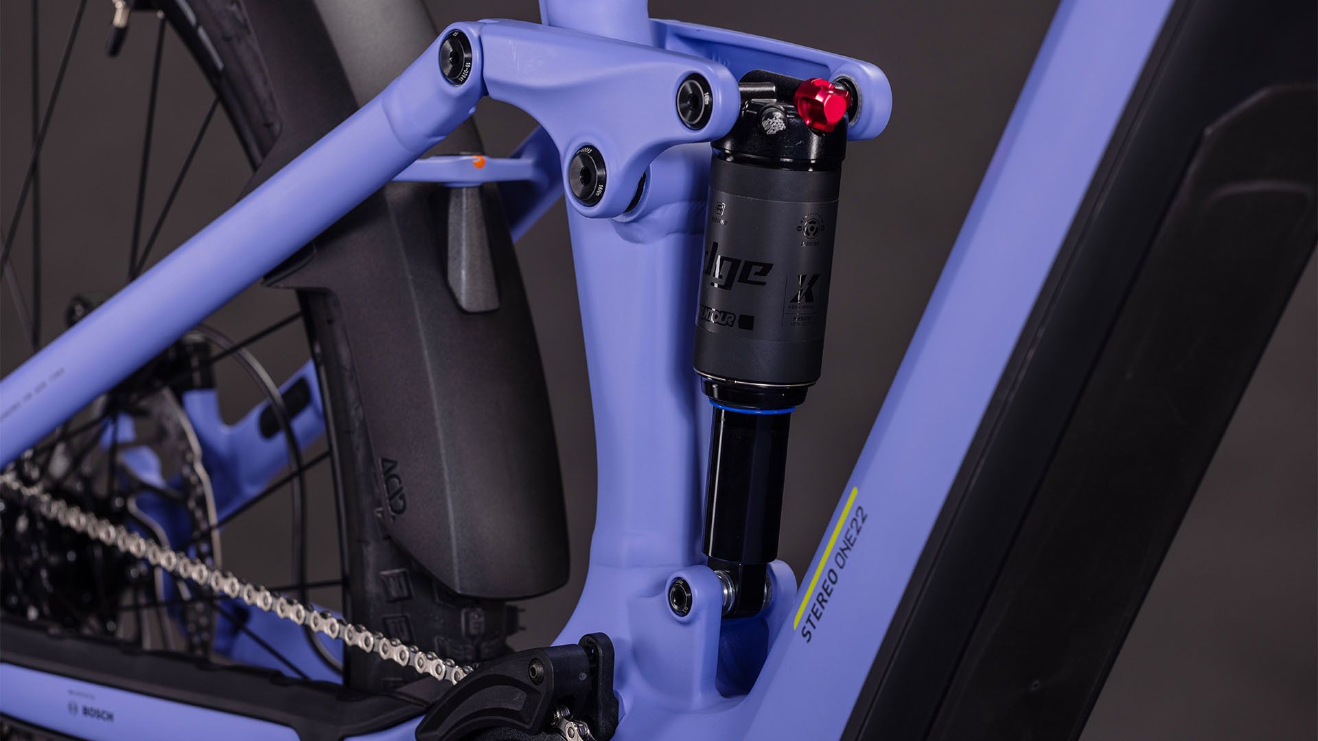 VTT Électrique Tout-Suspendu Cube Stereo Hybrid One22 Pro 600 Shimano Cues 10V 600 Wh 29'' Violet Lucid Lilac 2026
