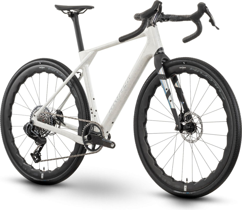 Vélo de Gravel Raymon Soreno Ultimate Sram Force XPLR AXS 13V 700 mm Blanc 2026