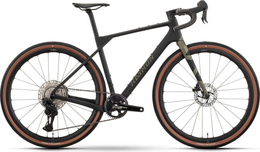 Vélo de Gravel Raymon Soreno Ultra Shimano GRX Di2 12V 700 mm Noir 2026