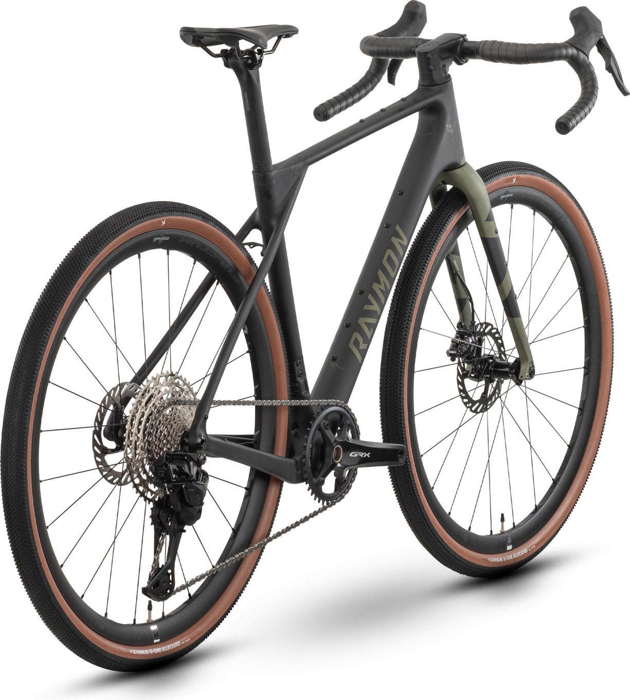 Vélo de Gravel Raymon Soreno Ultra Shimano GRX Di2 12V 700 mm Noir 2026