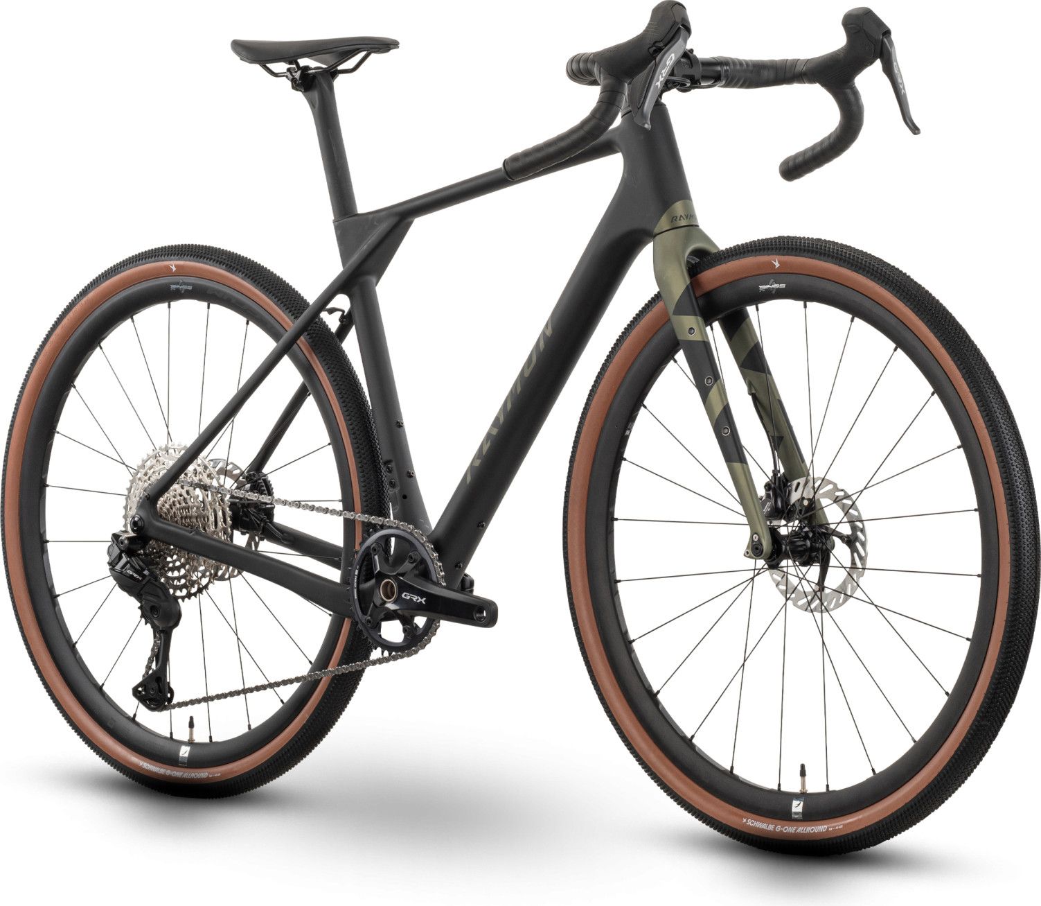 Vélo de Gravel Raymon Soreno Ultra Shimano GRX Di2 12V 700 mm Noir 2026