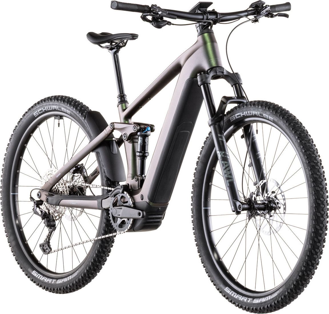 VTT Électrique Tout-Suspendu Cube Stereo Hybrid One22 SLX 800 12V 800 Wh Bosch 120 Nm 29'' Vert Stellar 2026
