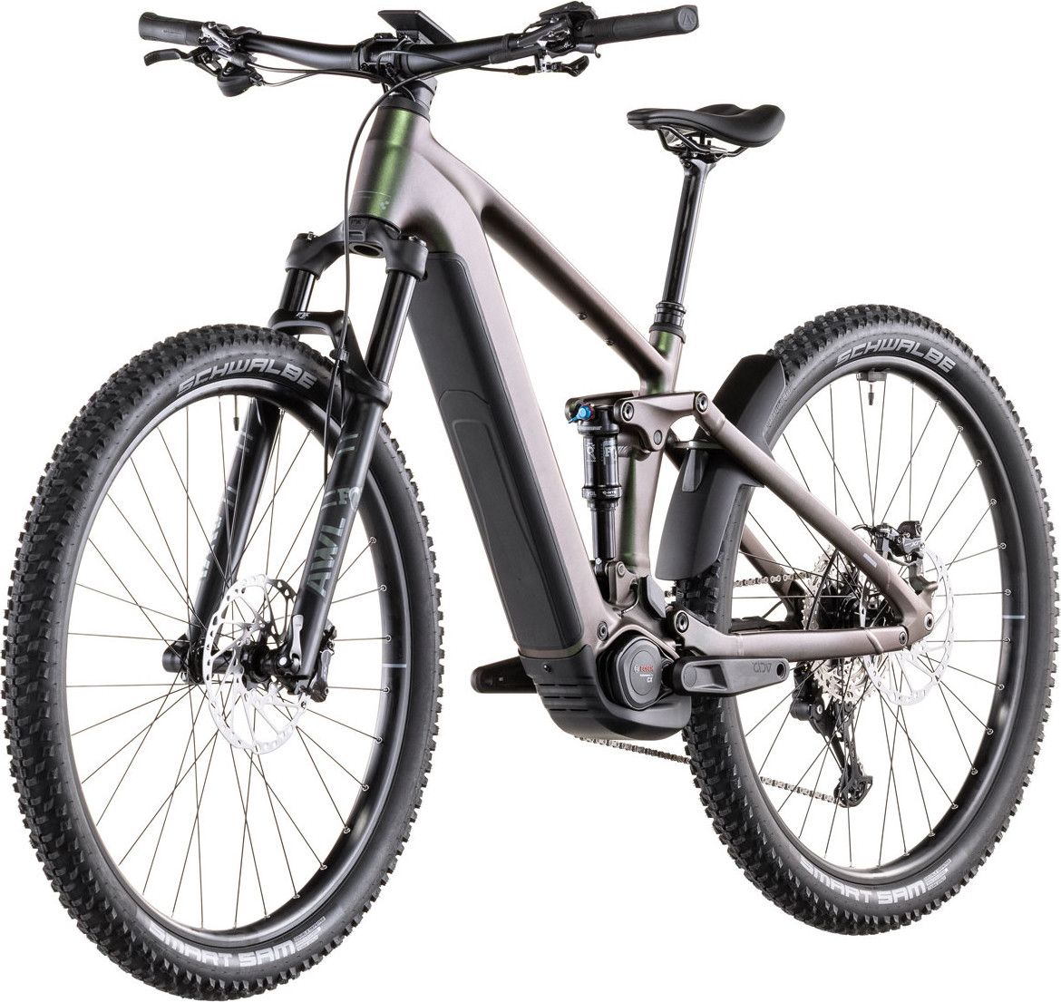VTT Électrique Tout-Suspendu Cube Stereo Hybrid One22 SLX 800 12V 800 Wh Bosch 120 Nm 29'' Vert Stellar 2026