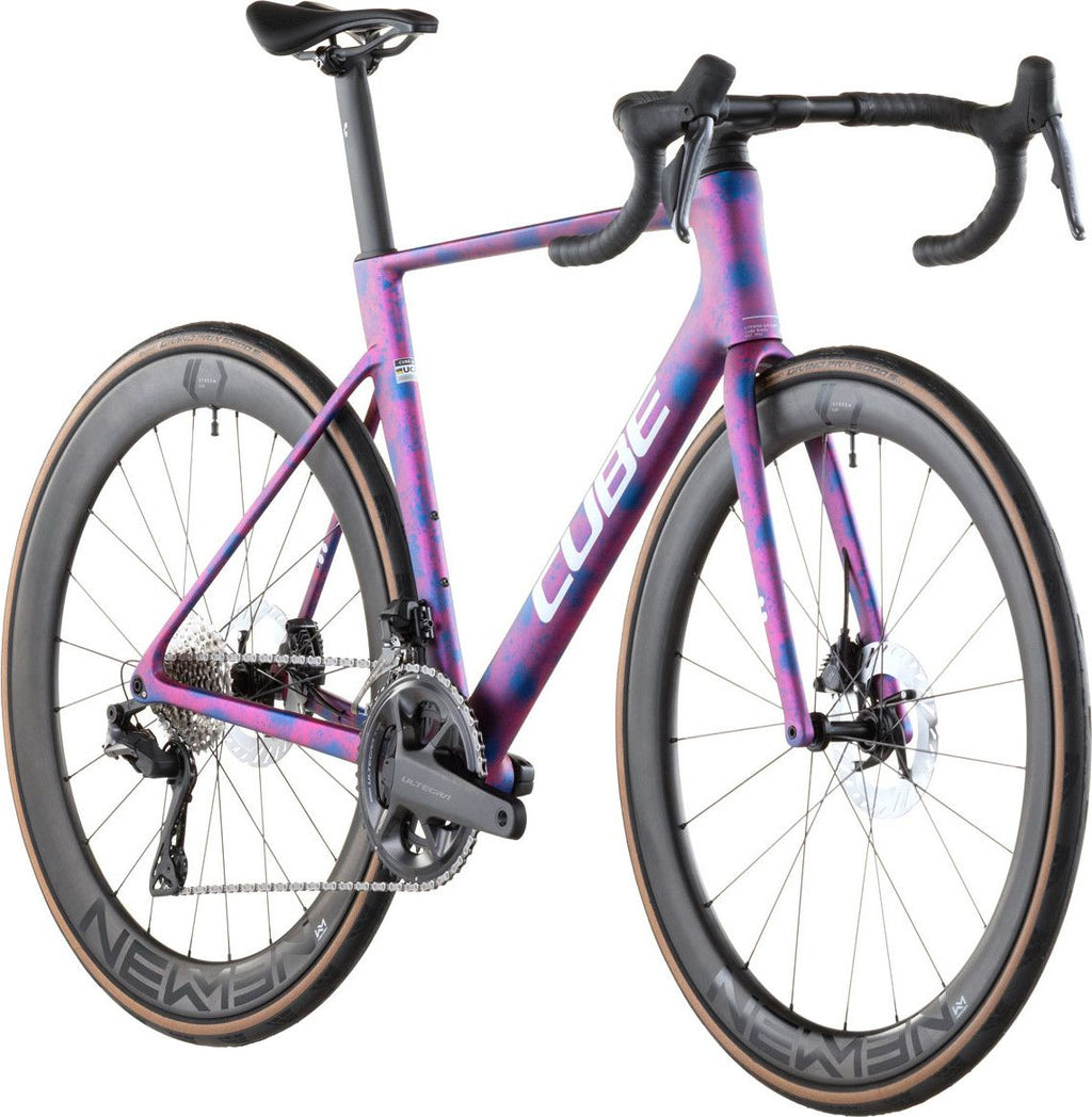 Vélo de Route Cube Litening Air C:68X Race Shimano Ultegra Di2 12V 700 mm Rose Dazzle Bleu 2026