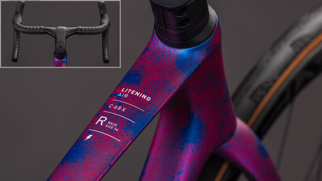 Vélo de Route Cube Litening Air C:68X Race Shimano Ultegra Di2 12V 700 mm Rose Dazzle Bleu 2026