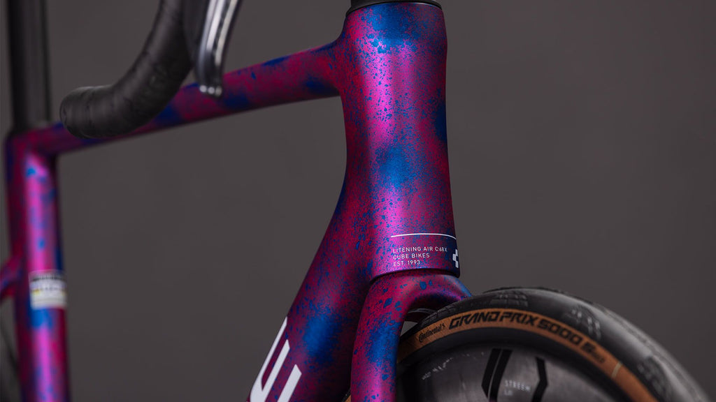 Vélo de Route Cube Litening Air C:68X Race Shimano Ultegra Di2 12V 700 mm Rose Dazzle Bleu 2026