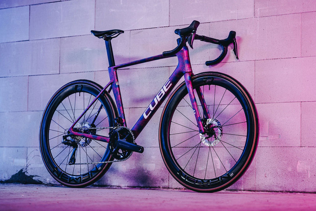 Vélo de Route Cube Litening Air C:68X Race Shimano Ultegra Di2 12V 700 mm Rose Dazzle Bleu 2026