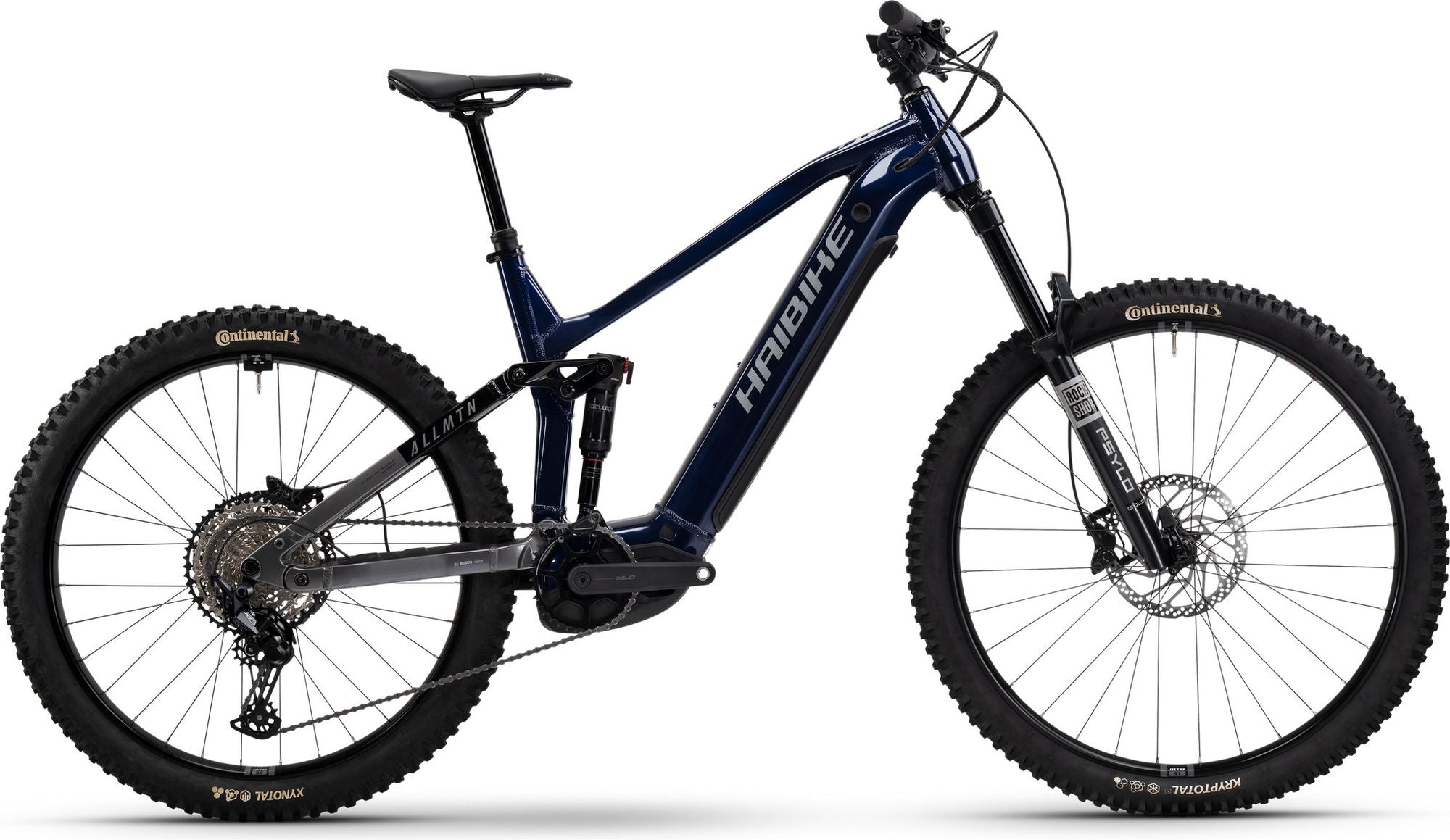 VTT Électrique Tout-Suspendu Haibike AllMtn 6 800 Wh Bosch NM MX (29/27.5'') Bleu 2026