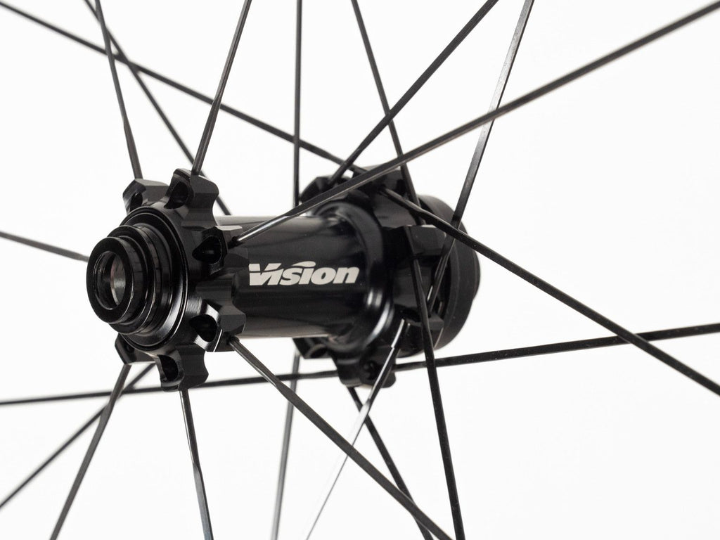 Paire de Roues Vision SC 45 Disc Tubeless 700mm | 12x100 - 12x142 | CenterLock + Pneus