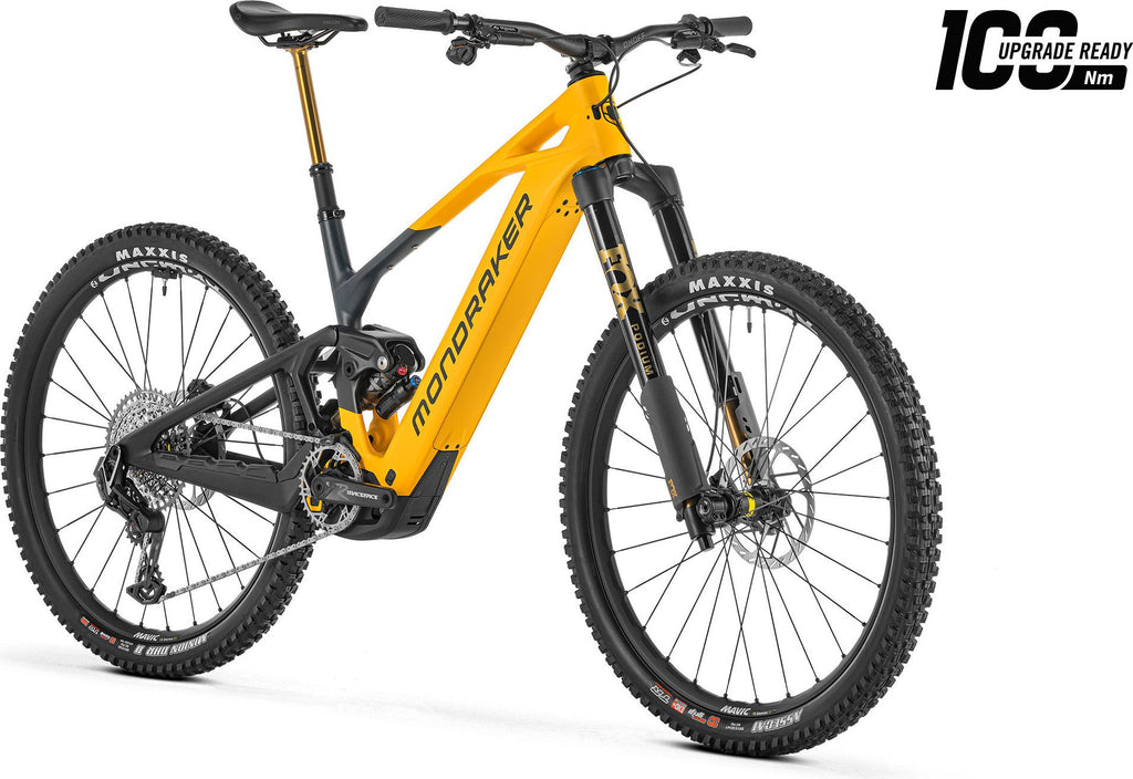 VTT Électrique Tout-Suspendu Mondraker Crafty Carbon RR S 12V 800Wh Bosch 120 Nm 29'' Jaune