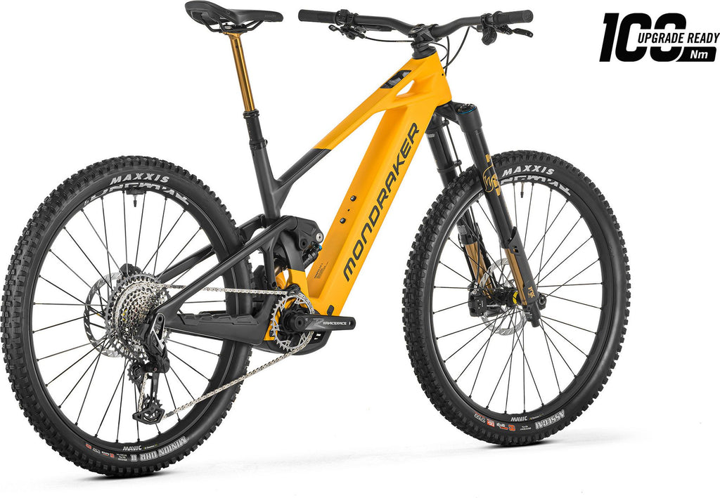 VTT Électrique Tout-Suspendu Mondraker Crafty Carbon RR S 12V 800Wh Bosch 120 Nm 29'' Jaune