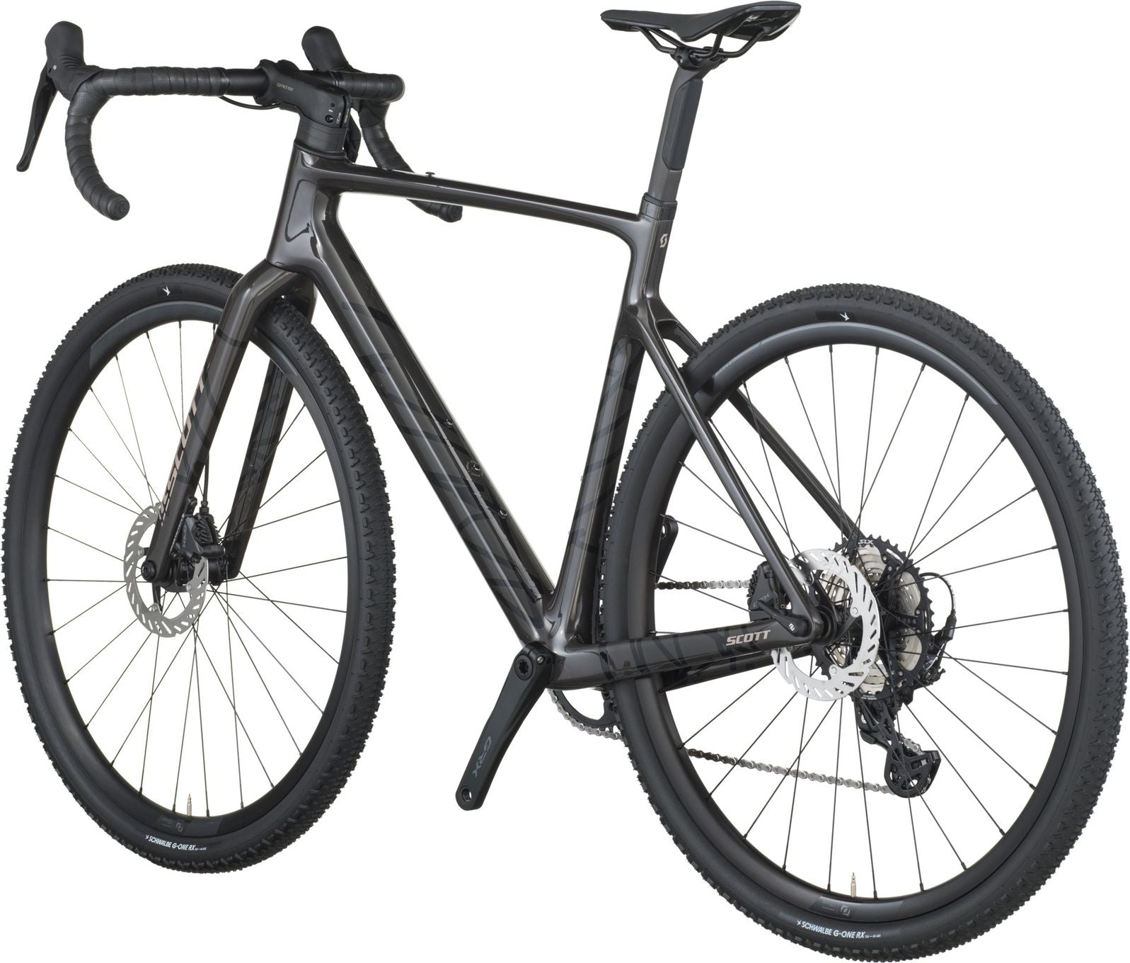 Vélo de Gravel Scott Addict Gravel 30 Shimano GRX 12V 700 mm Noir
